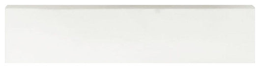 Porcelain Tile Trims Marble look Matte Bullnose 3x12, Snow White