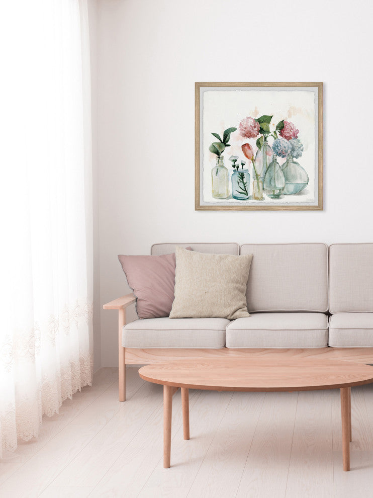 "Bottled Up" Framed Painting Print