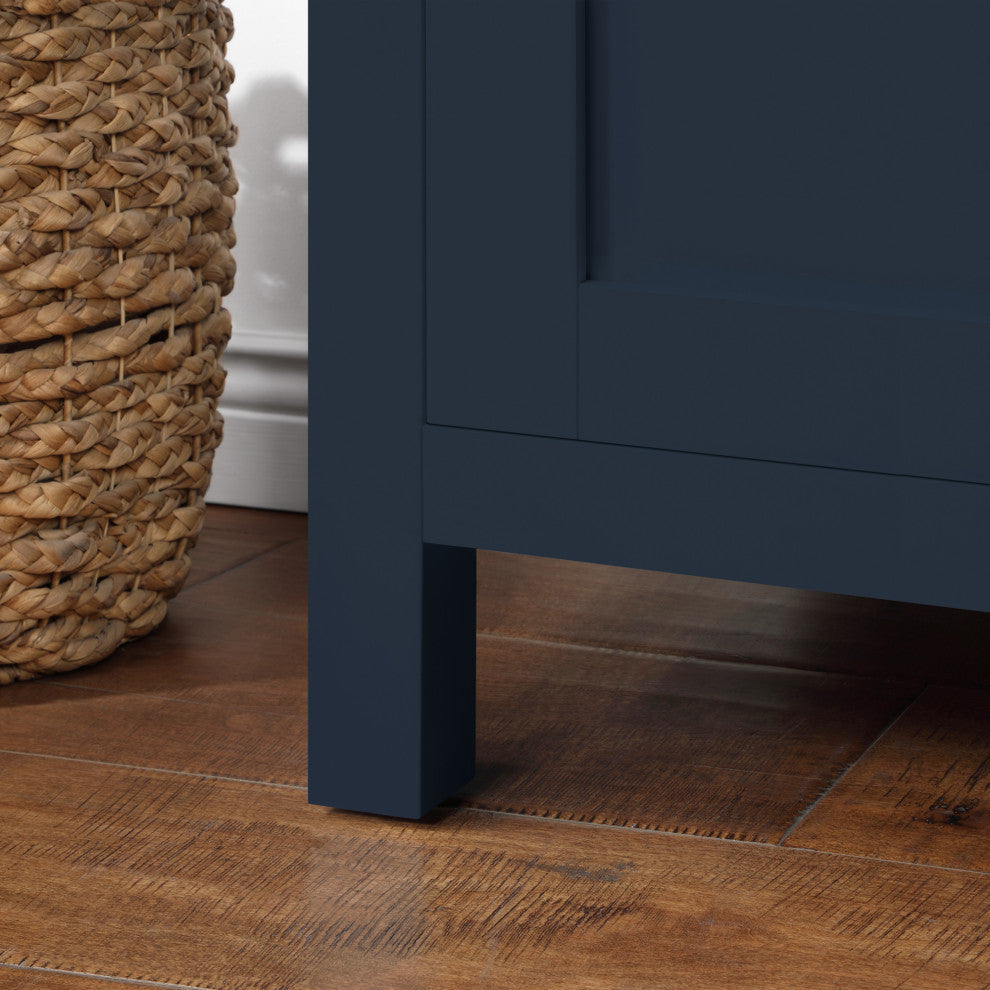 OVE Decors Tahoe II 60" Single Basin Vanity, Midnight Blue