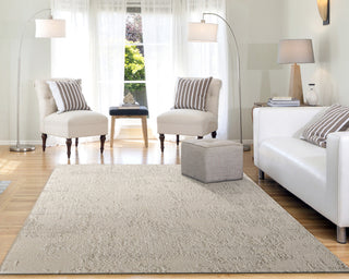 Quartz 27031-110 Area Rug, Ivory And Beige, 2'2"x7'7" Runner