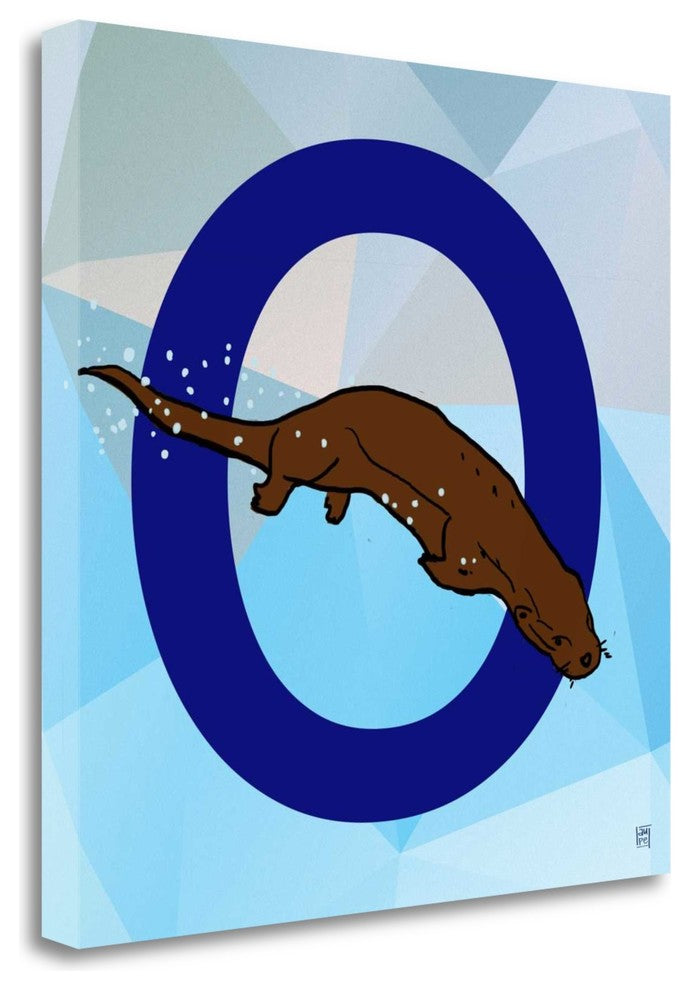 "O" By Aubree Perrenoud, Giclee Print on Gallery Wrap Canvas, Ready to Hang