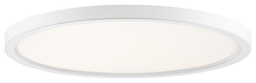Quoizel OST1720 Outskirts 20"W LED Flush Mount Ceiling Fixture - Fresco