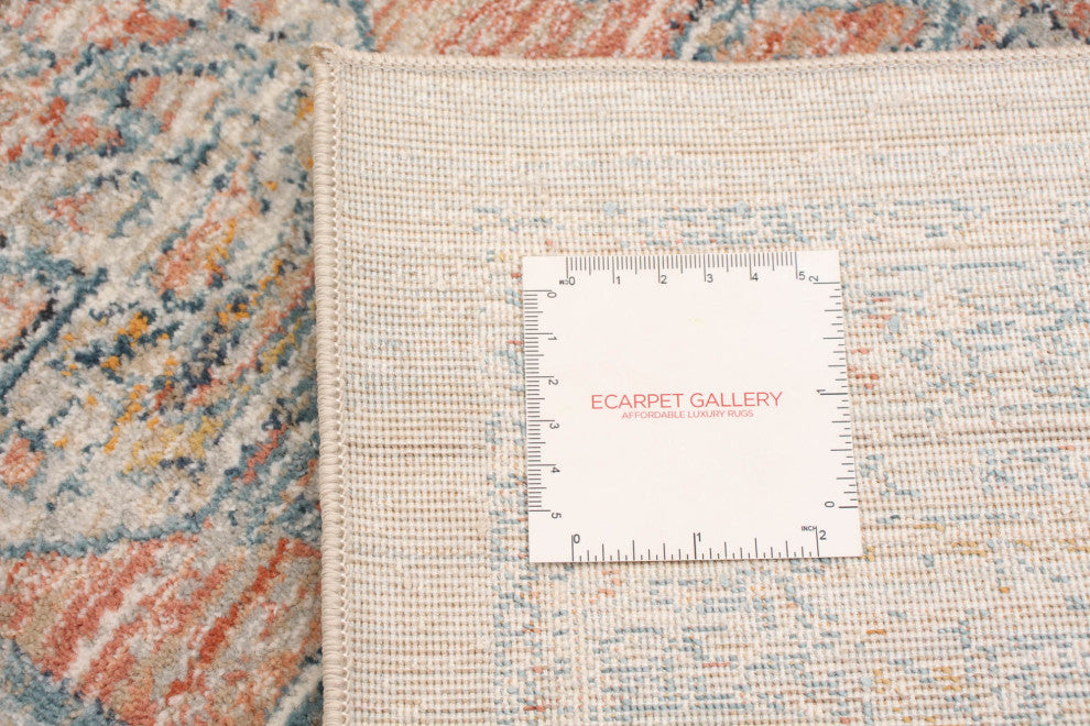 eCarpetGallery Living Room Rug, Beige, 6'7" x 9'10"