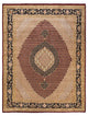 Darbhanga, One-of-a-Kind Hand-Knotted Area Rug Red, 8'1"x10'5"