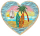 Coastal Heart Ornament