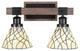 Tacoma 2-Light Bath Bar, Sandhill Art