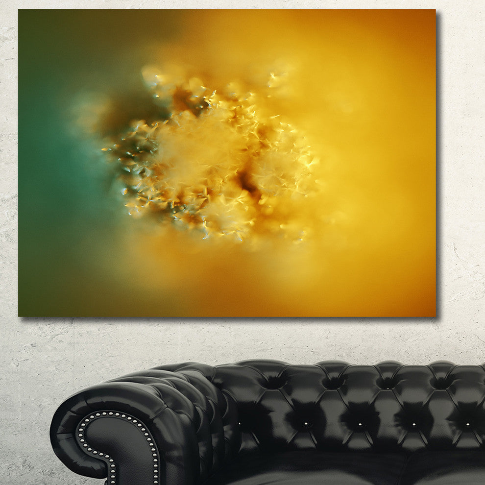 3D Prickly Digital Illustration, Abstract Canvas Art Print, 40"x30"