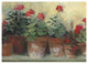 "Kathleens Geraniums" Digital Paper Print by Carol Rowen, 32"x23"