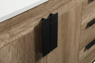 Home Living 22" Modern Natural Oak-Light Bathroom Vanity
