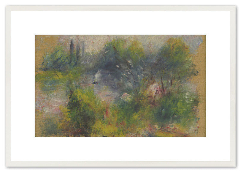 On the Shore of the Seine (Paysage Bord du Seine)