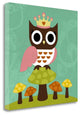 "Princess Owl" By Nancy Lee, Giclee Print on Gallery Wrap Canvas, Ready to Hang