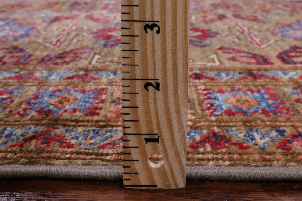 2' 0" X 3' 0" Handmade Super Kazak Wool Rug Q10272
