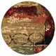 Nirvana Contemporary Area Rug, 7'9" Round