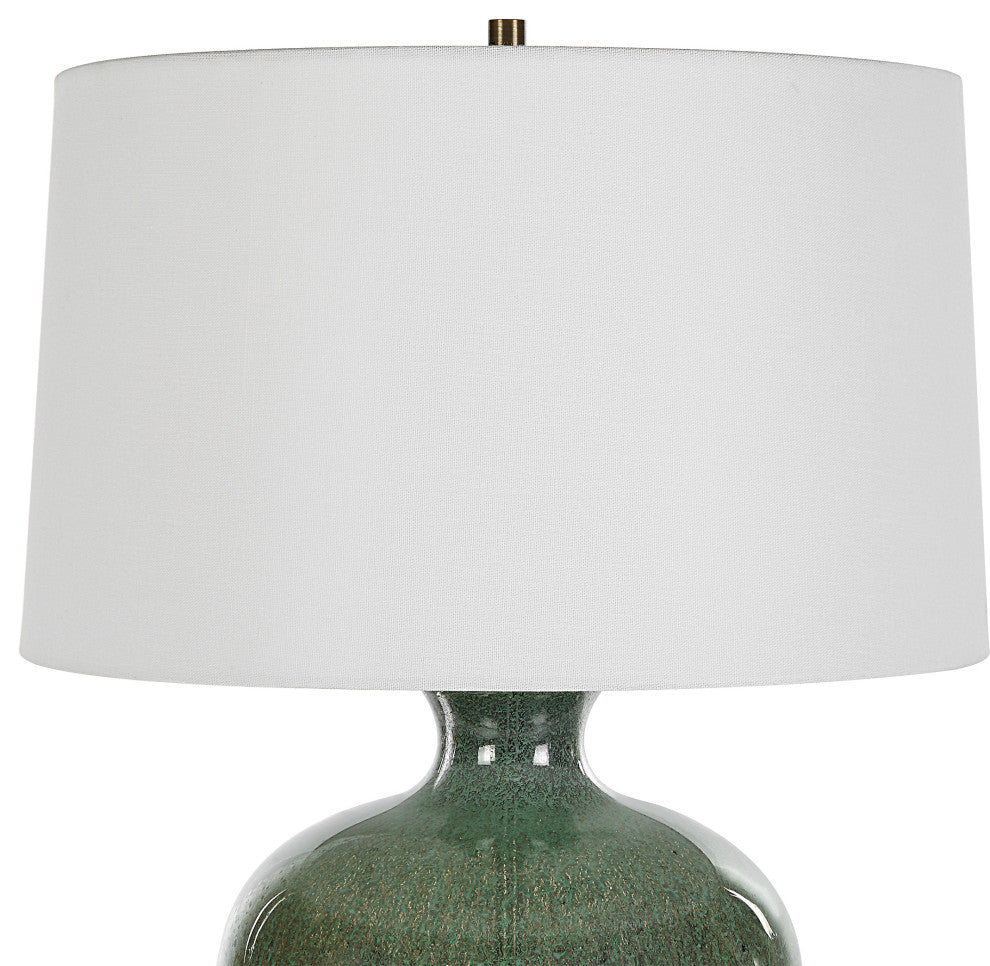 Uttermost Nataly Aged Green Table Lamp