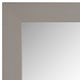 Pendleton Framed Wall Mirror, Satin Nickel, 36" X 36"