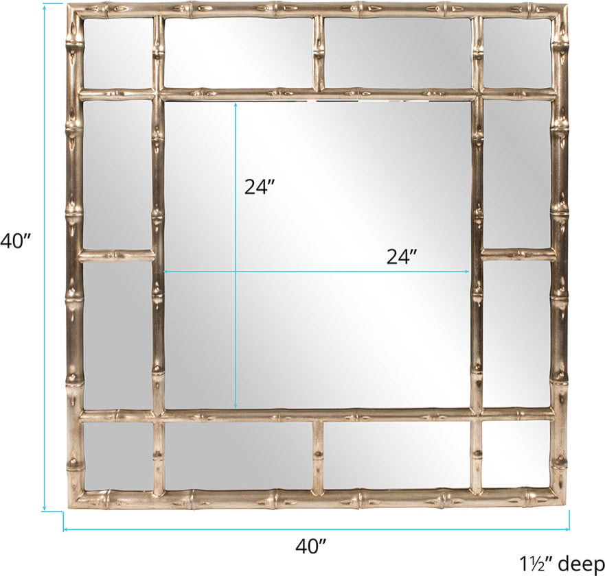 Bamboo Gold Mirror