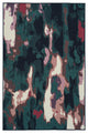 Pianta Teal 7'10 x 10'10" Rectangle Area Rug