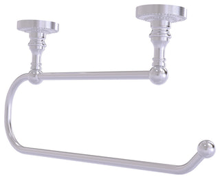 Dottingham Under Cabinet Paper Towel Holder, Satin Chrome