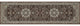 Kensington Center Glow Rug, Brown, 2'7"x11' Runner