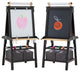 Little Partners Deluxe Learn and Play Art Center, Charcoal With Natural