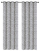 Jacquard Vine Drapery Curtain Panels, Taupe, 50"x84", Set of 2