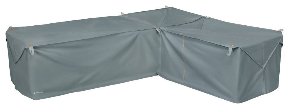 Storigami Easy Fold Right, Facing Sectional Cover, Monument Gray