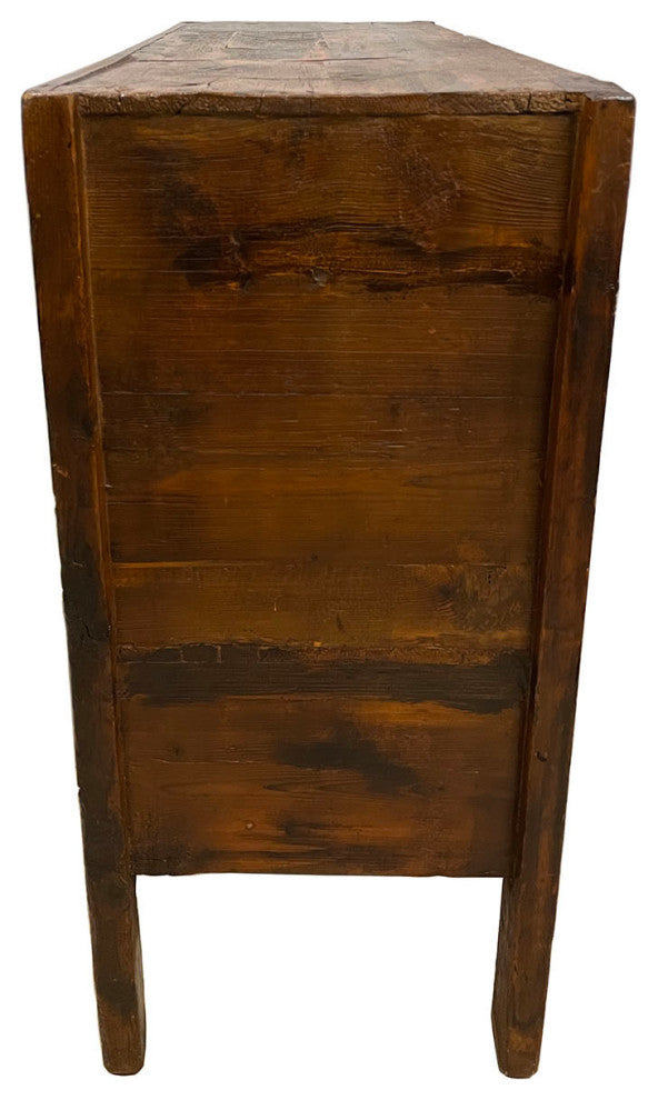 Consigned Antique Chinese Mongolia Cabinet/Buffet Table, Sideboard