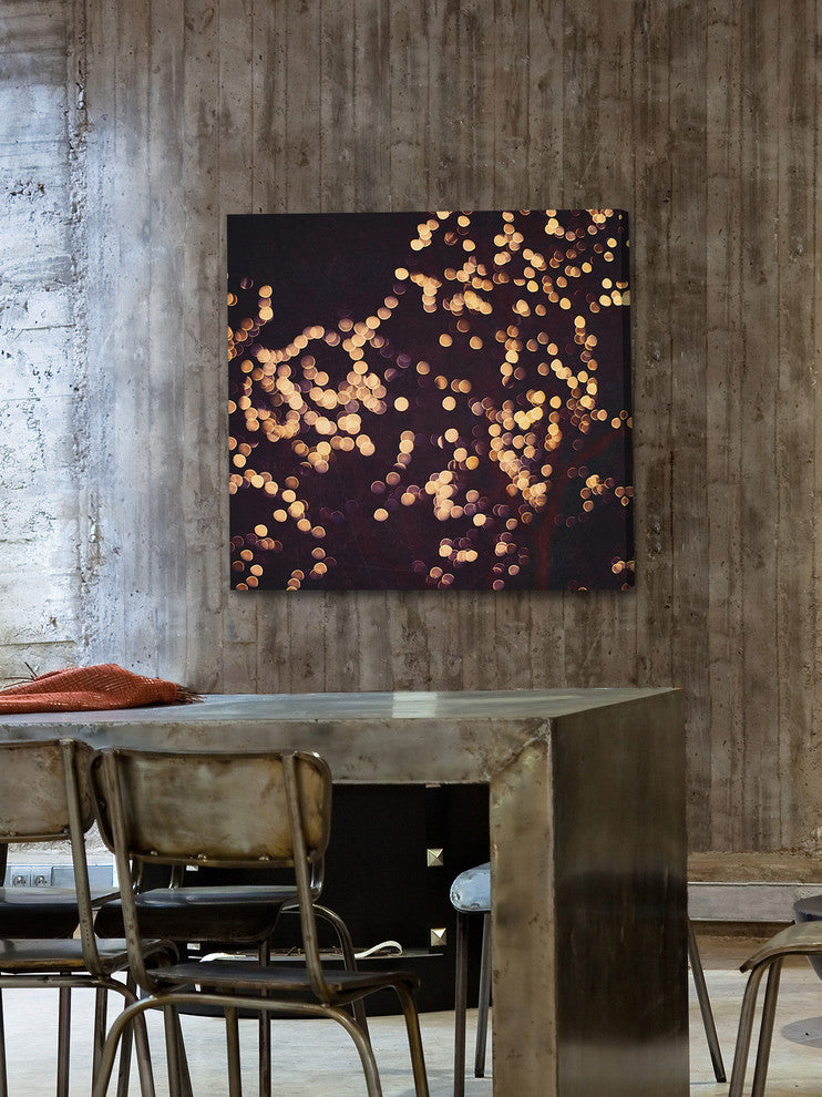 Marmont Hill, "Abstract Lights" Painting Print on Wrapped Canvas, 40x40