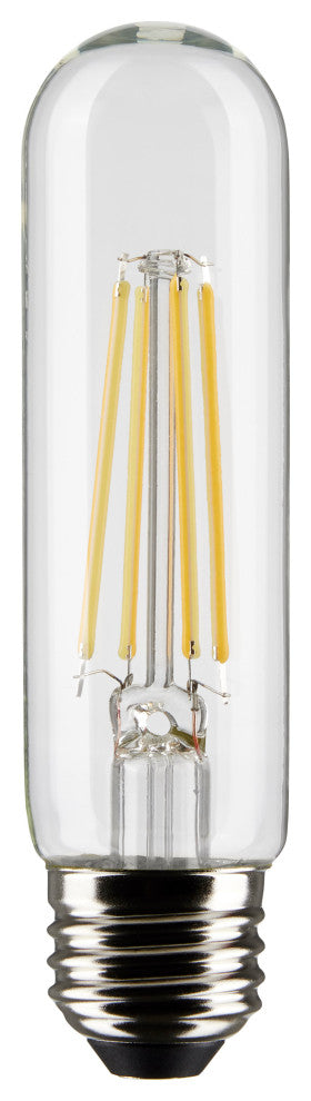 8W T10 LED, Clear, Medium Base, 2700K, 800 Lumens, 120V, 2-Pack