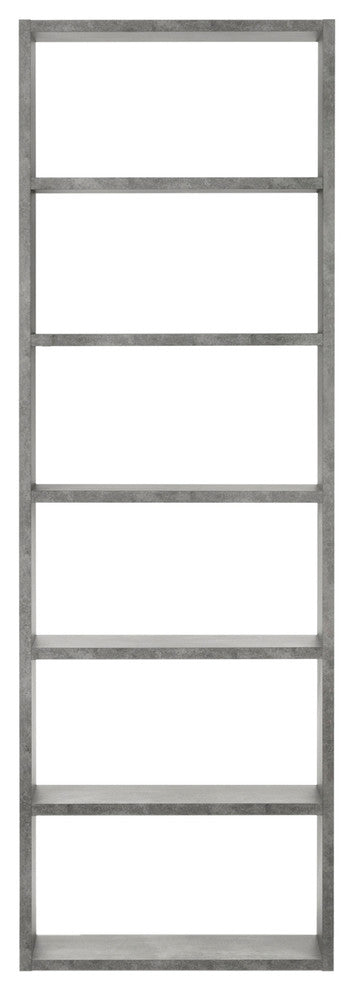 Block Modern Tall Modular Display Shelves, Faux Concrete
