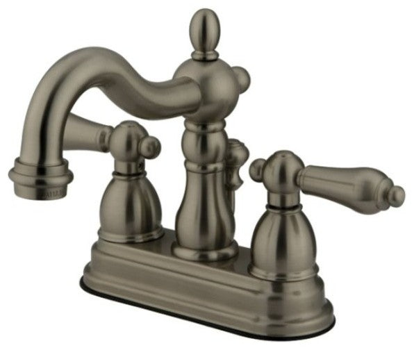 Heritage Two Handle 4" Centerset Lavatory Faucet with Retail Pop-up