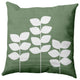 Simple Stems Decorative Throw Pillow, Muted Green, 26"x26"
