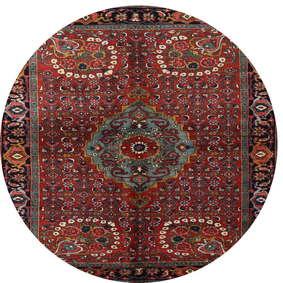 Ahgly Company Indoor Round Traditional Area Rugs, 3' Round