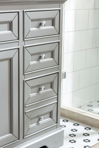 South Bay 37" Bathroom Vanity, Gray Finish