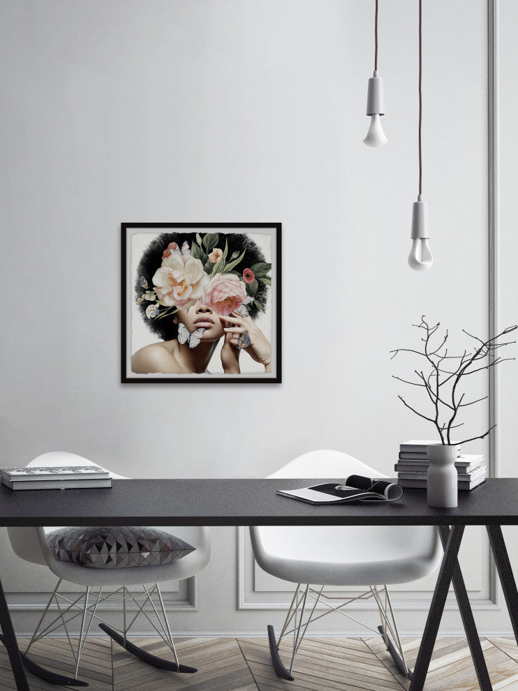 "I Will Find a Way" Framed Painting Print, 32x32