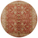 Ahgly Company Indoor Round Mid-Century Modern Area Rugs, 4' Round
