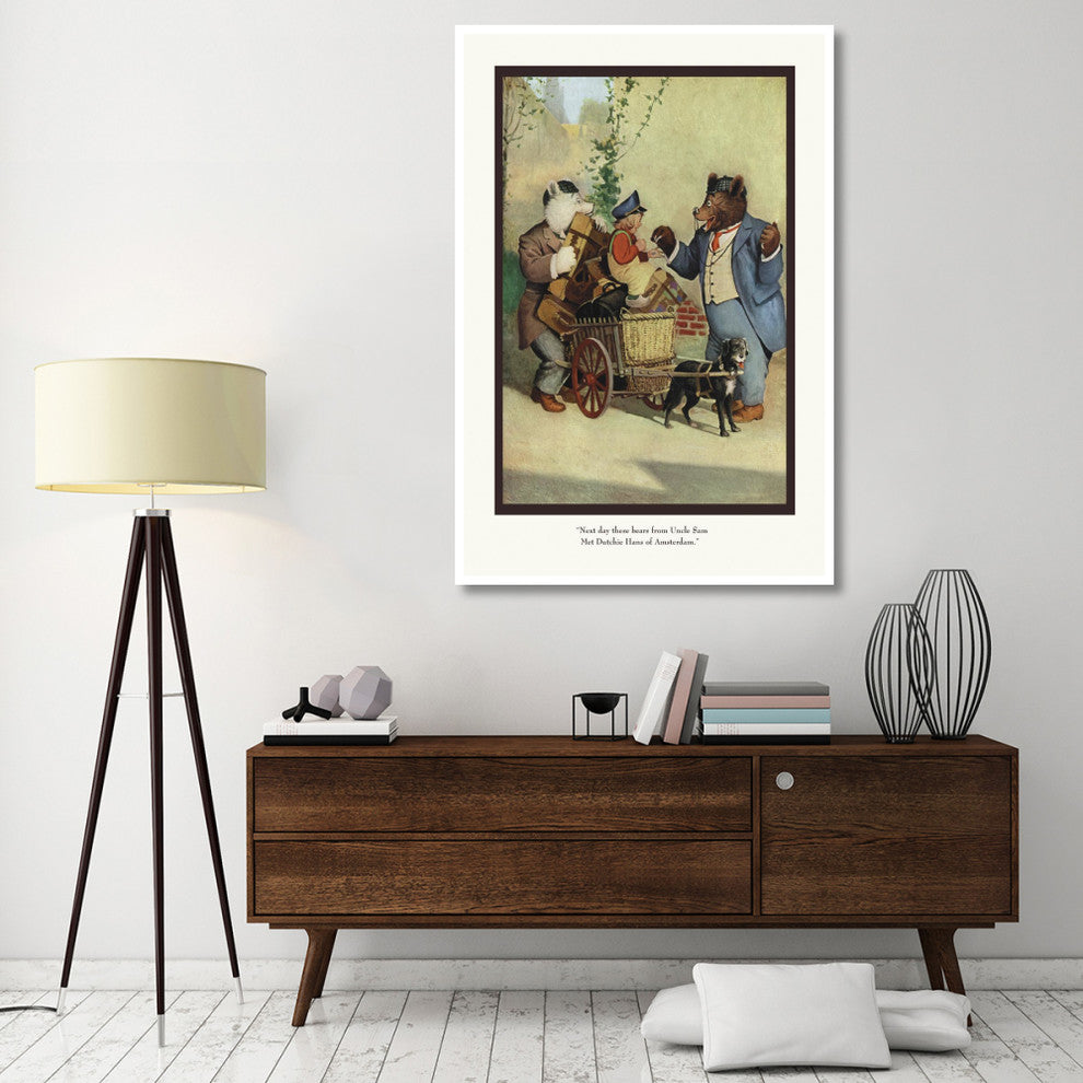 "Teddy Roosevelt's Bears: Dutchie Hans" Paper Print by R.K. Culver, 42"x62"