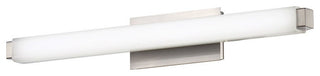 Mini Vogue 18" LED Bathroom Vanity and Wall-Light 3000K, Brushed Nickel