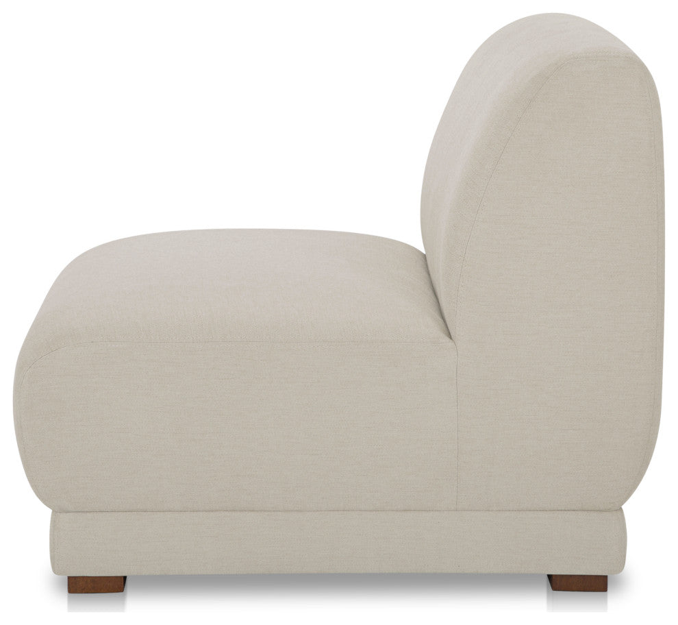 Fraser Slipper Chair, White
