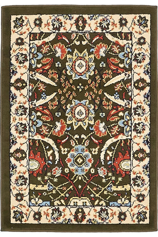 Unique Loom Green Espahan Cape Cod 2' 2 x 3' 0 Area Rug