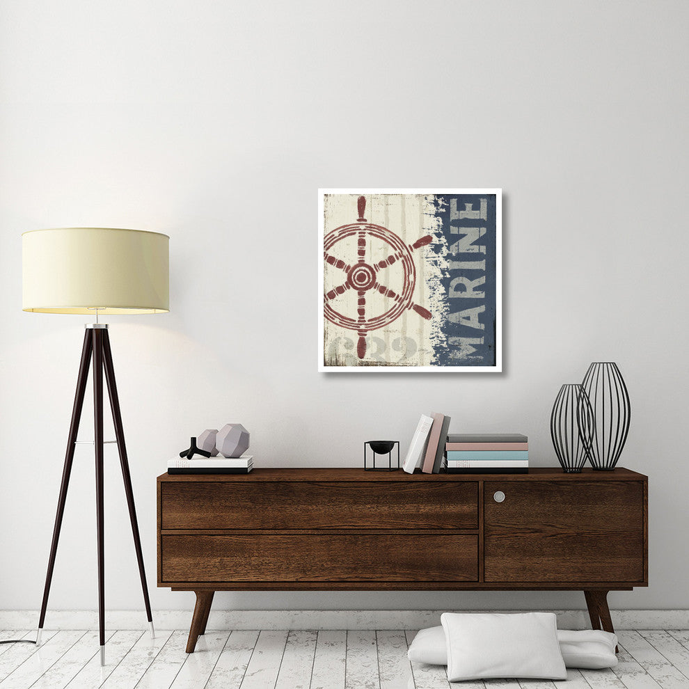 "Nautical VI" Digital Paper Print by Wellington Studio, 32"x32"