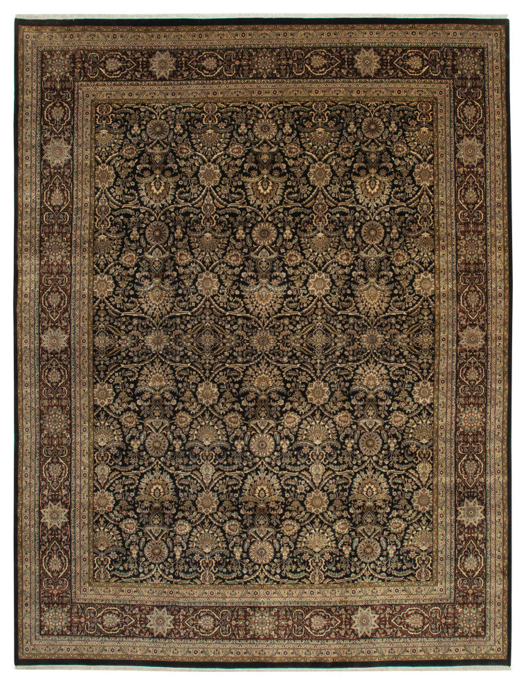 Rug N Carpet - Handmade Oriental 11' 7" x 15' 2" Oversize Oushak Area Rug