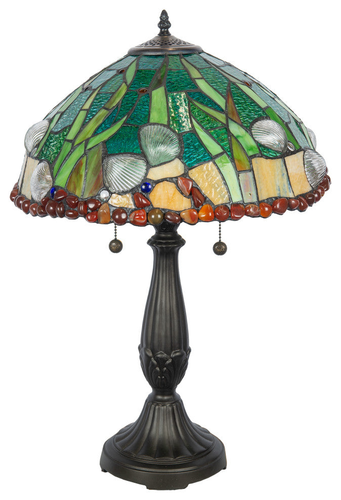 Coral Sea Tiffany Table Lamp