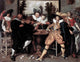 Willem Pietersz Buytewech Merry Company Wall Decal