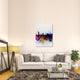 "New York  Watercolor Skyline 1" Fine Art Print
