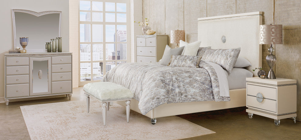 Odessa 6-Piece King Comforter Set - Mist