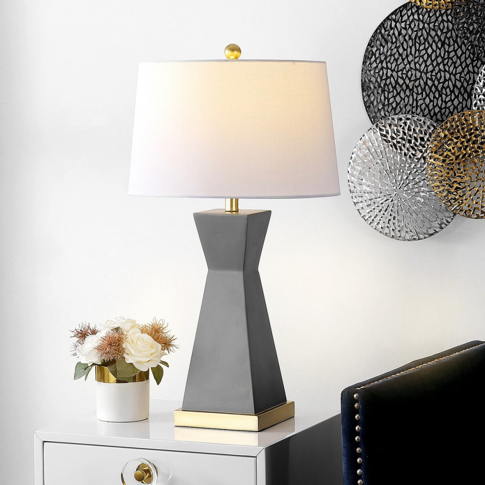 Safavieh Onder Table Lamp Set of 2 Grey