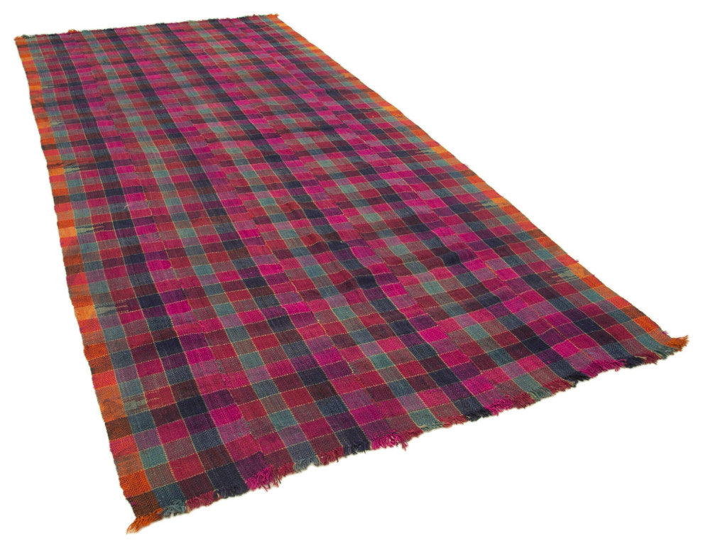 Rug N Carpet - Hand-knotted Oriental 5' 6'' x 11' 9'' Tribal Kilim Rug