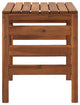 Sanibel Modular Outdoor Acacia Side Table - Brown