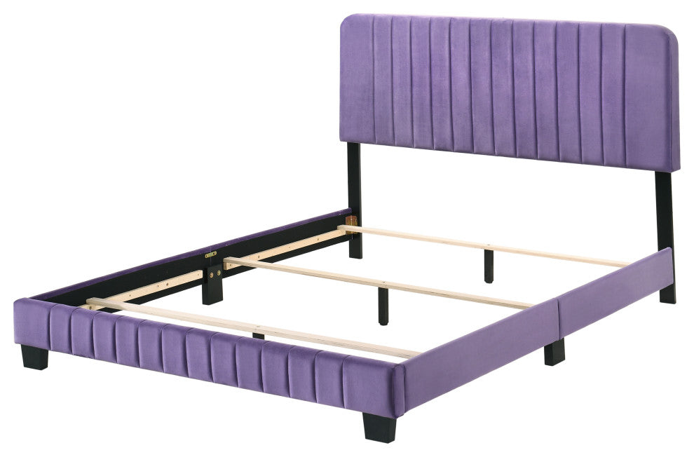 Lodi Bed, Purple, Queen